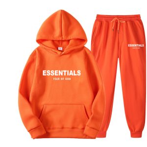 Sweat à capuche Essentials Orange Ensmble