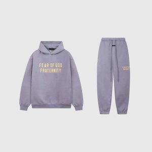 Essentials Fraternity Tracksuit Light Purple