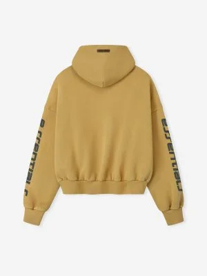 Cropped Relaxed Essentials Hoodie
